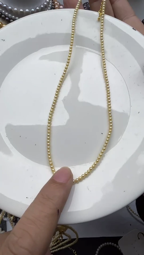 【闪购商品】淡水珍珠颈饰未镶嵌1