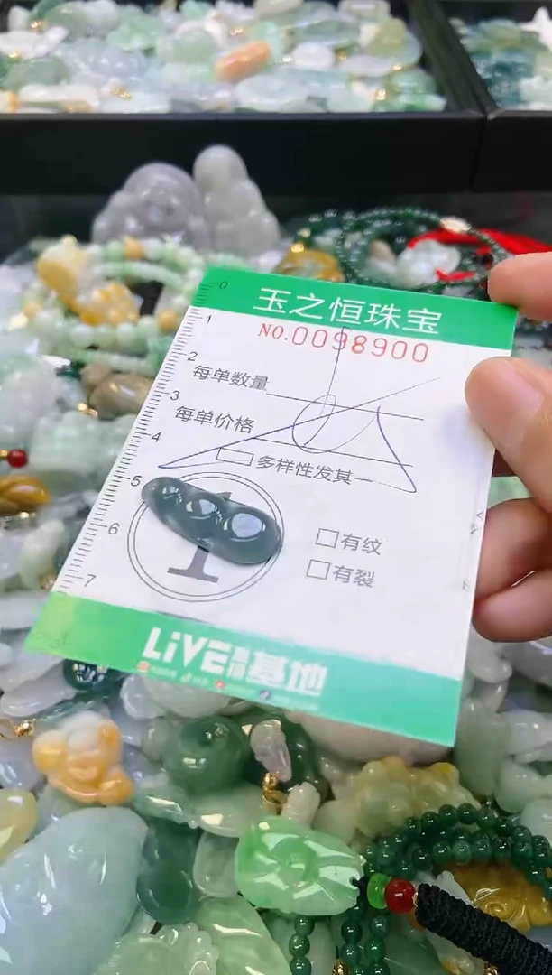 翡翠未镶嵌颈饰闪购0098900多样性发其一