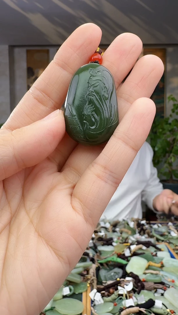 未镶嵌和田玉挂件拍一发一