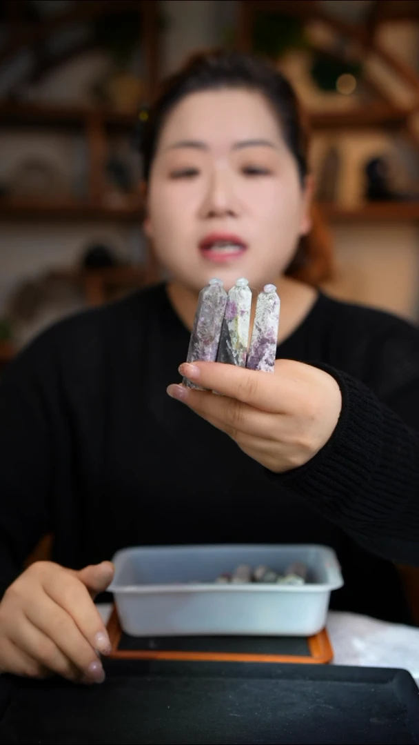 未镶嵌柱子碧玺粉碧玺柱子（3）个装D158多样性发货