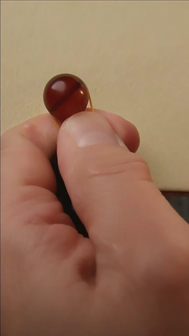 【闪购商品】琥珀颈饰未镶嵌16+血珀单珠