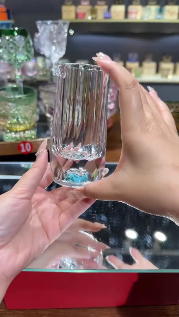 直播间单只 绿松石分酒器