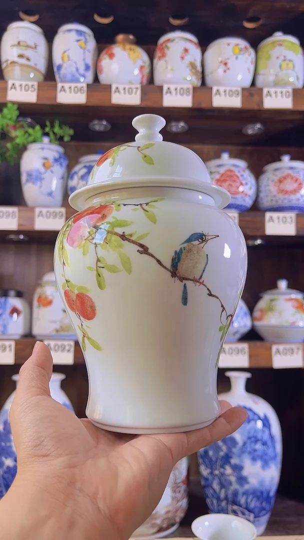 迎君陶瓷纯手工手绘 15