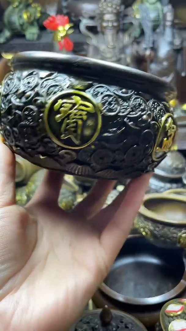 闪购链接，点击下单，有运费险，铜摆件