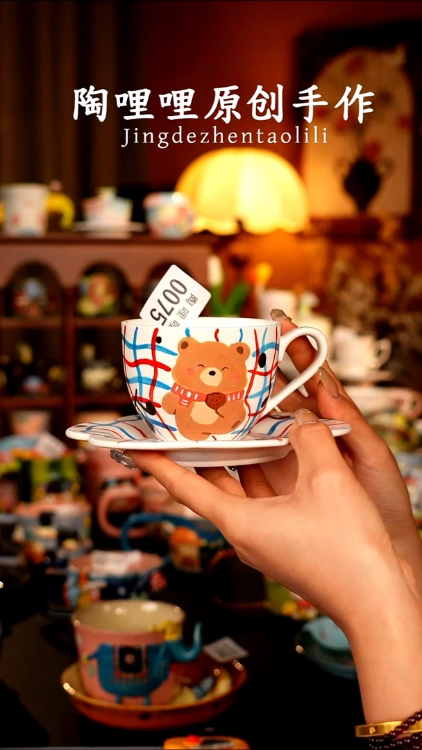陶哩哩原创手作陶瓷0075