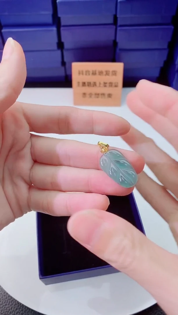 翡翠未镶嵌颈饰