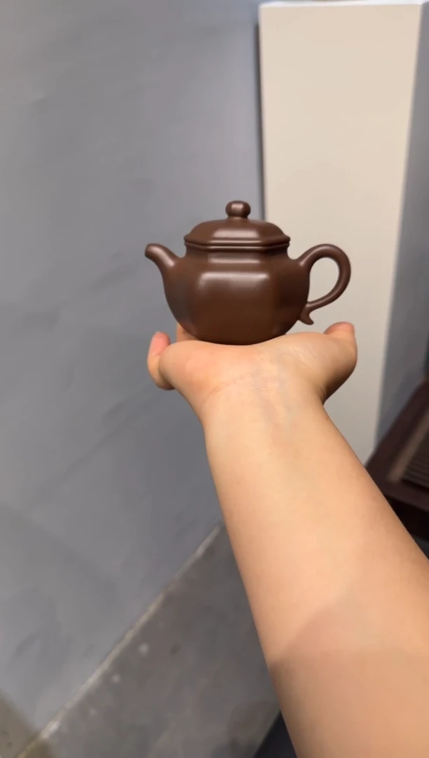 茶壶紫砂不*张古莲子 光板