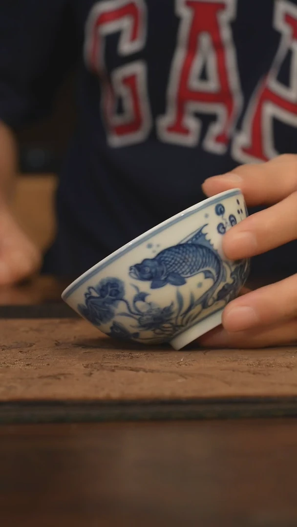 瓷片柴窑青花破价福利