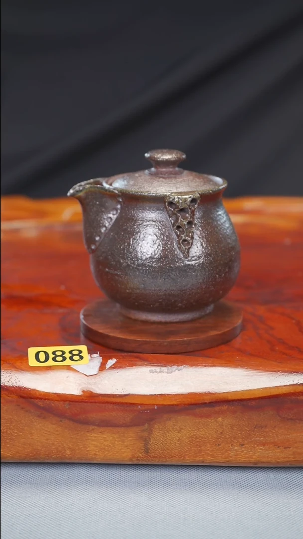 茶盏手工柴烧（壶）088