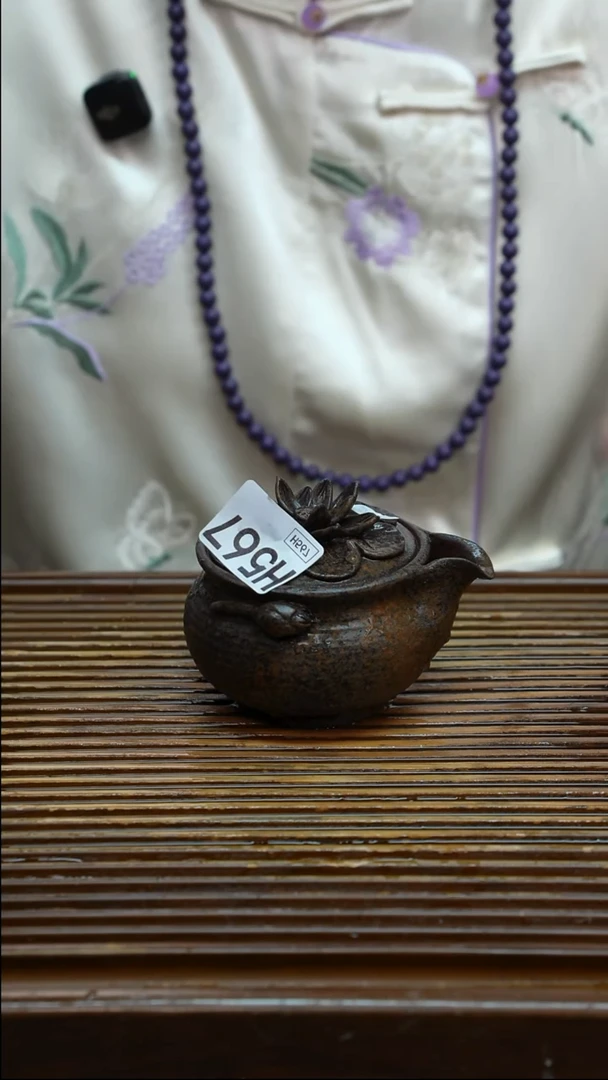 万古烧粗陶手工茶具