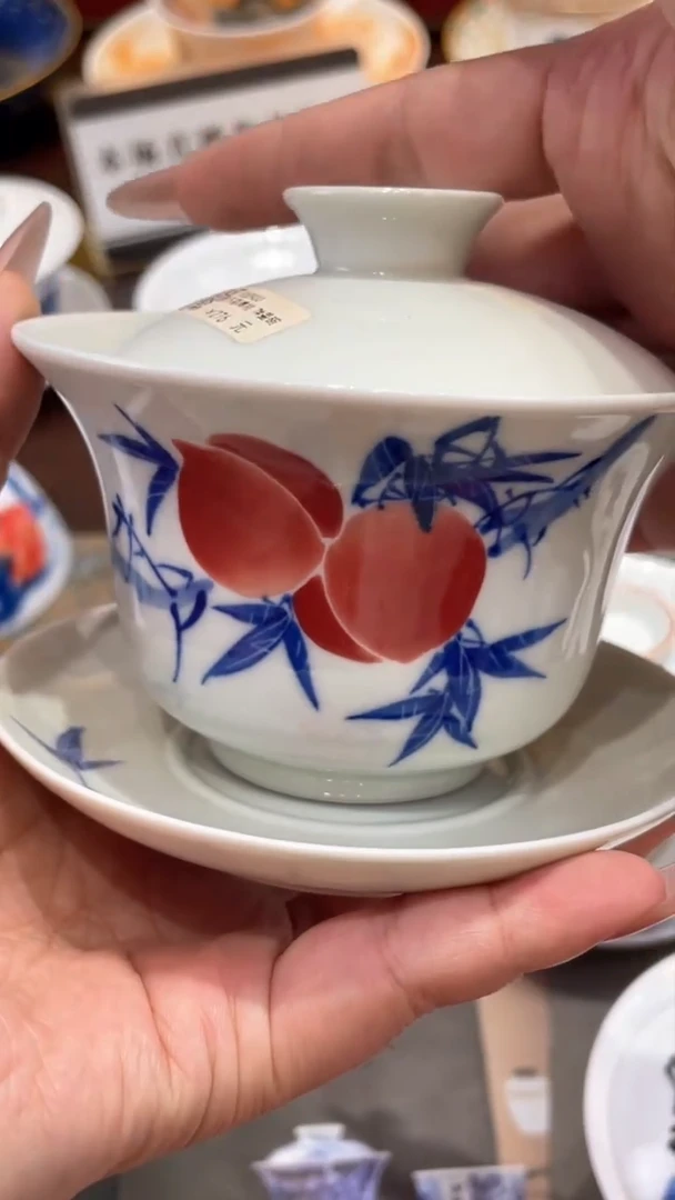 杯子瓷景德镇手工手绘陶瓷