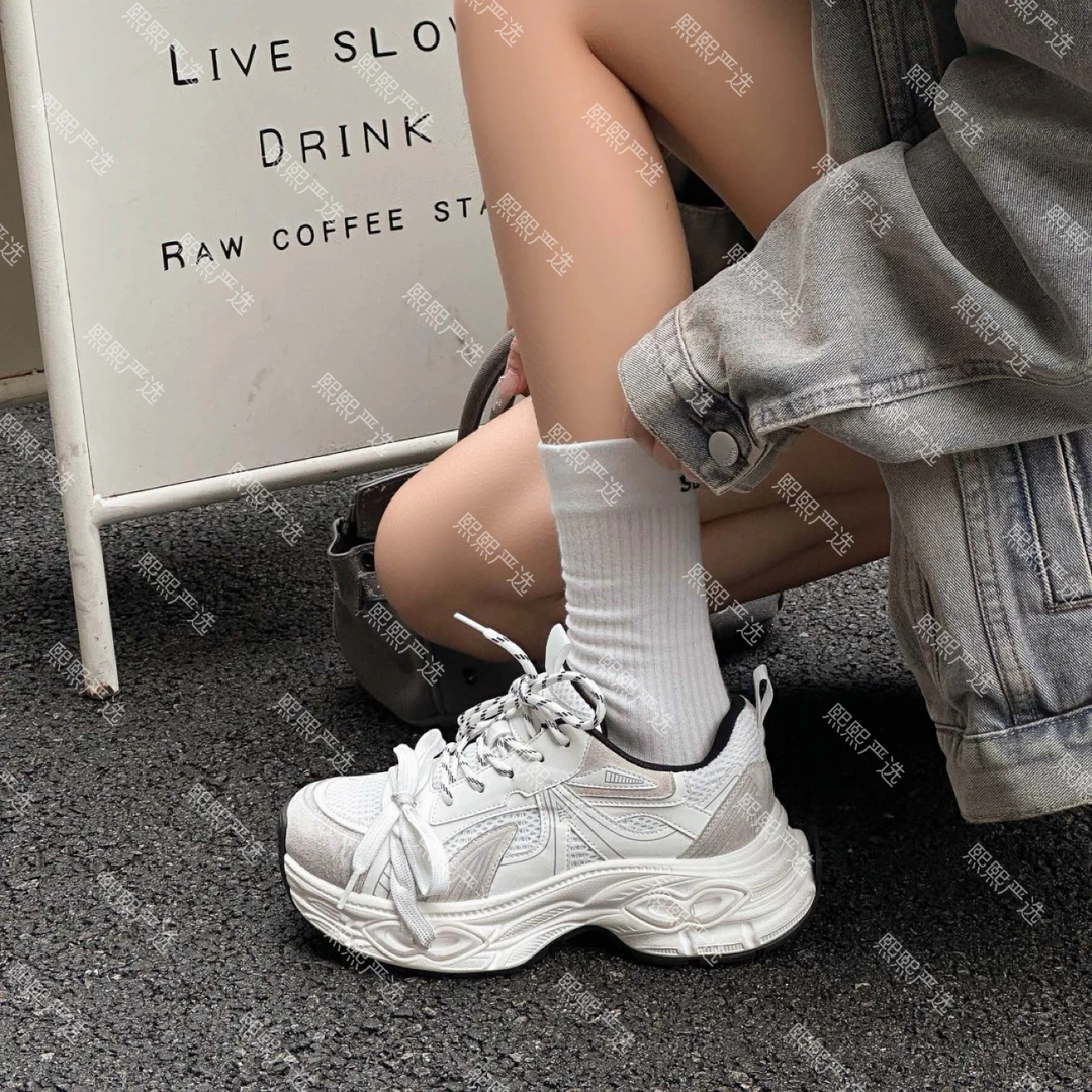 XX.YX（时髦精）春夏透气慵懒舒适洋气擦色老爹鞋7903