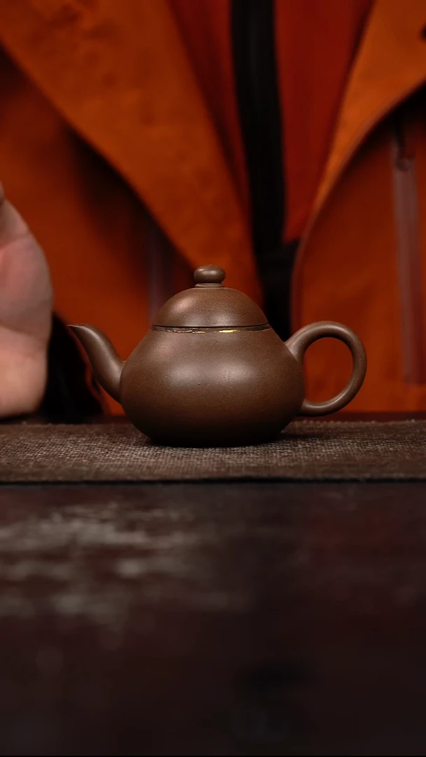 茶壶紫砂原矿手工壶105CC