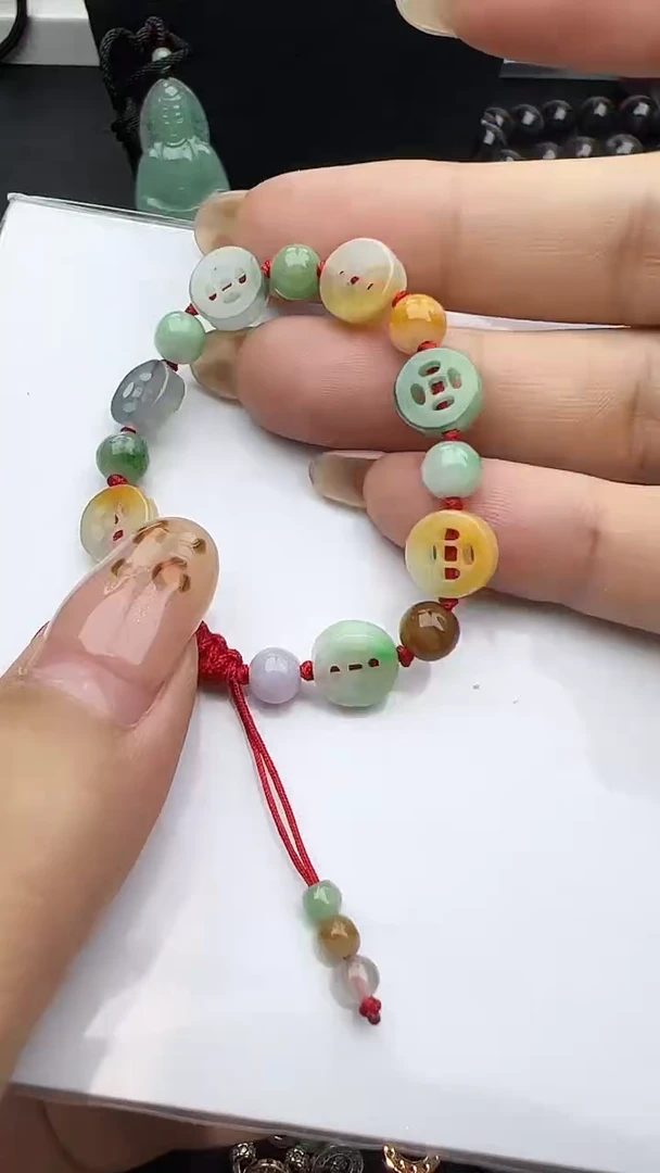 未镶嵌手串翡翠小朋友手串