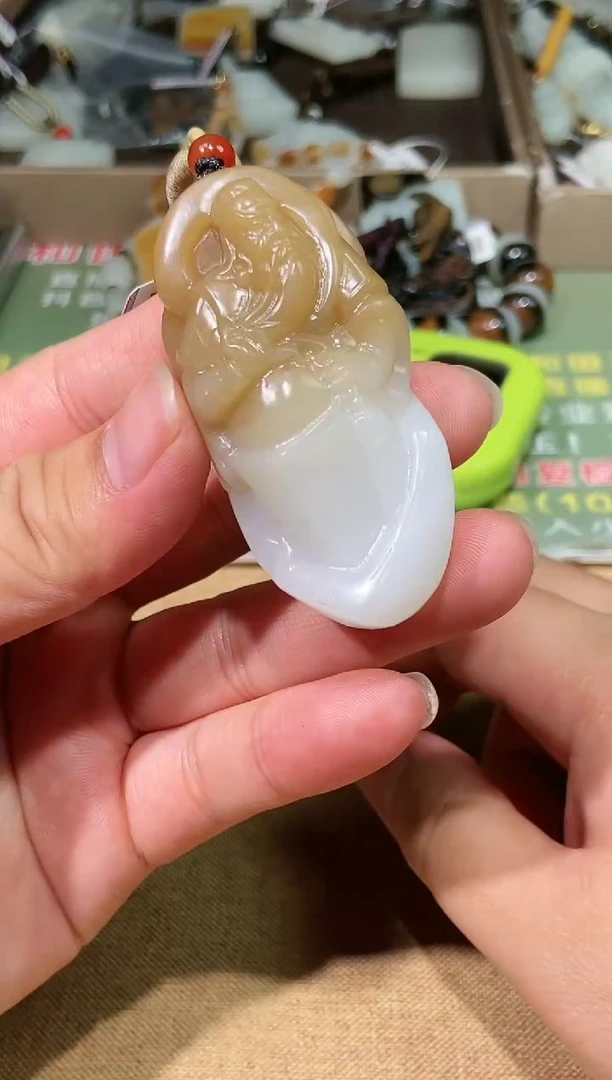 颈饰未镶嵌和田玉多样性拍一发一1730