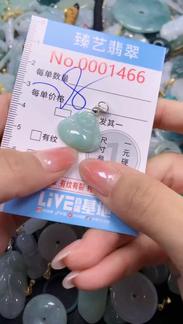 颈饰未镶嵌翡翠1466