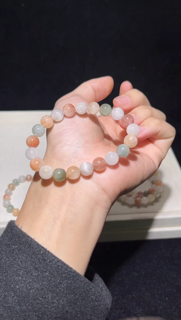 未镶嵌手串水晶98彩兔毛出厂价默认微瑕不退换9+