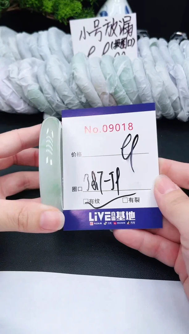 未镶嵌手镯翡翠9018