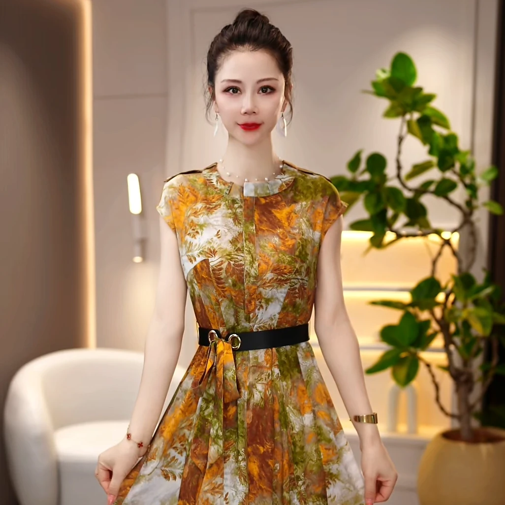 气质轻奢时尚连衣裙显瘦修身