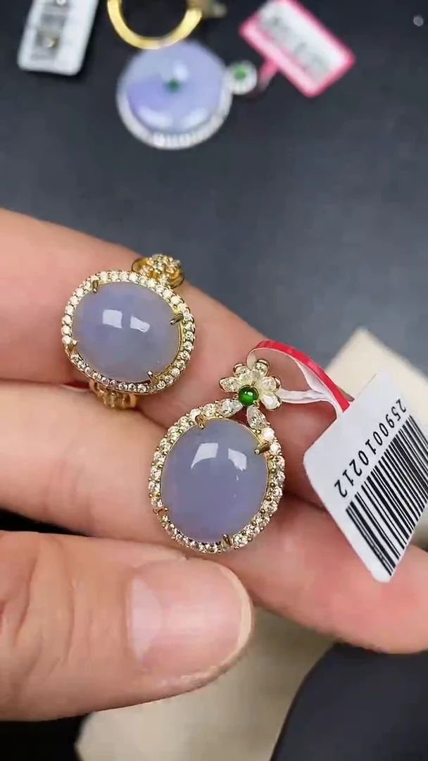 银S925镶嵌戒指翡翠1520