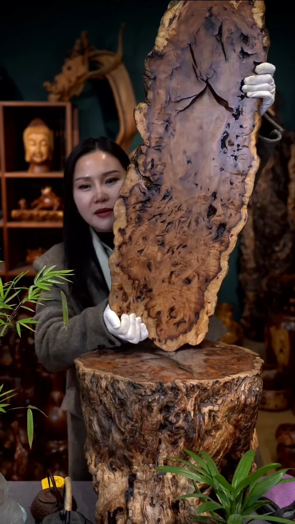 木雷击枣木干泡台