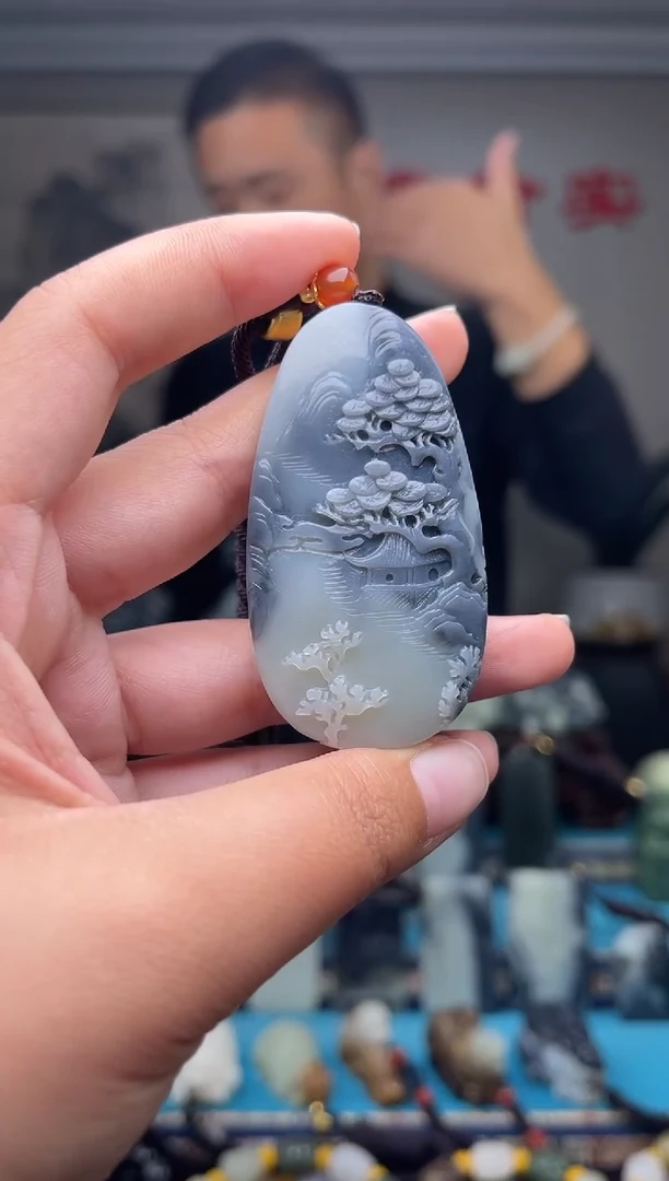 未镶嵌和田玉挂件1