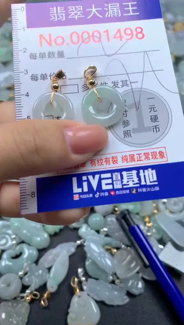 颈饰未镶嵌翡翠1498