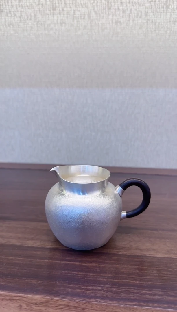 足银9999 纯银茶器一个