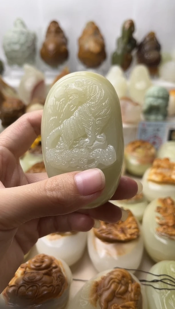 石材古青石棉纹正常不退换上山虎