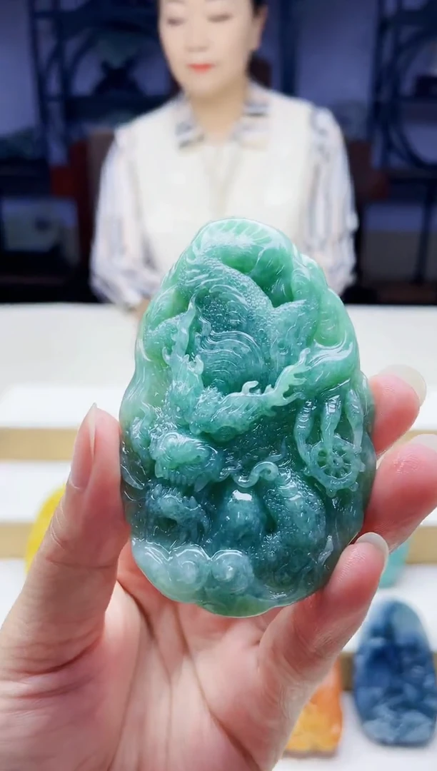未镶嵌定制翡翠毛货09170139