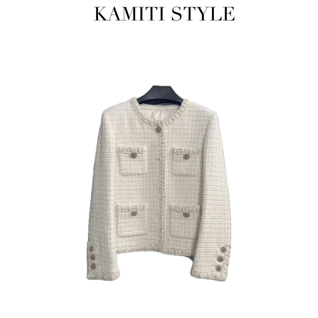 【特价合集】2025年早秋粗花呢小香风法式名媛上衣编织外套