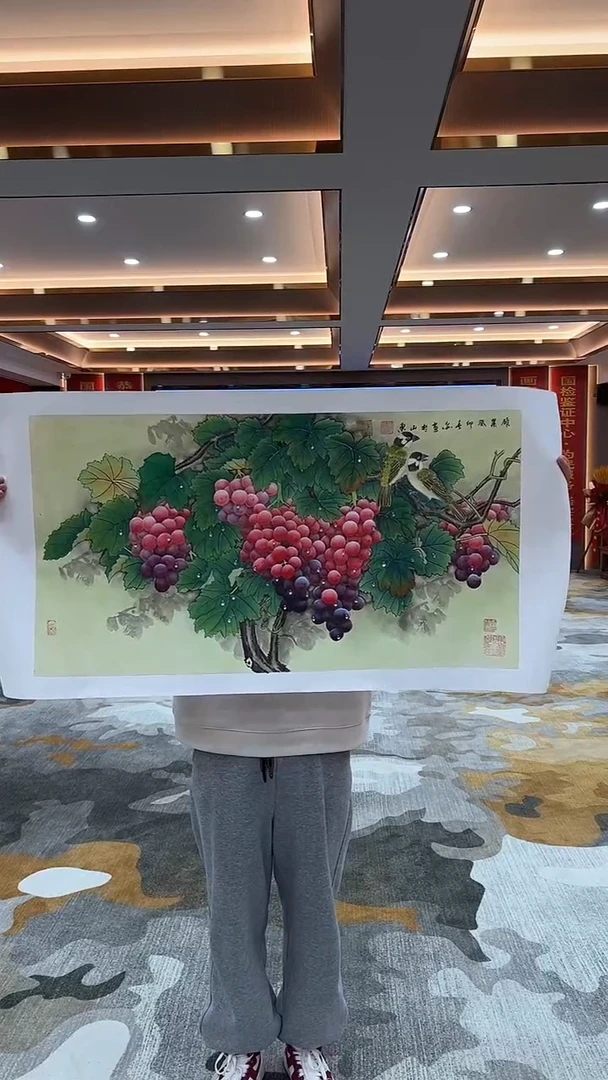 【闪购商品】国画3.5-国检1-黄春香-三尺028