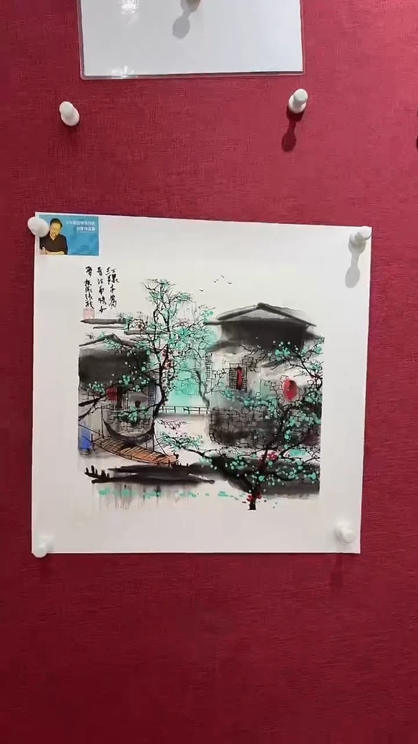 国画张敬书画精品