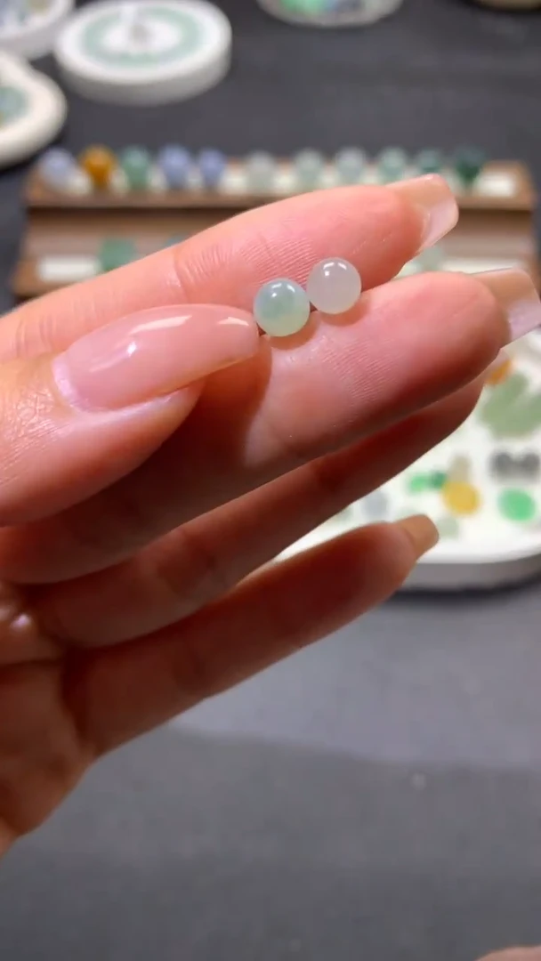 【闪购商品】定制翡翠未镶嵌珠14