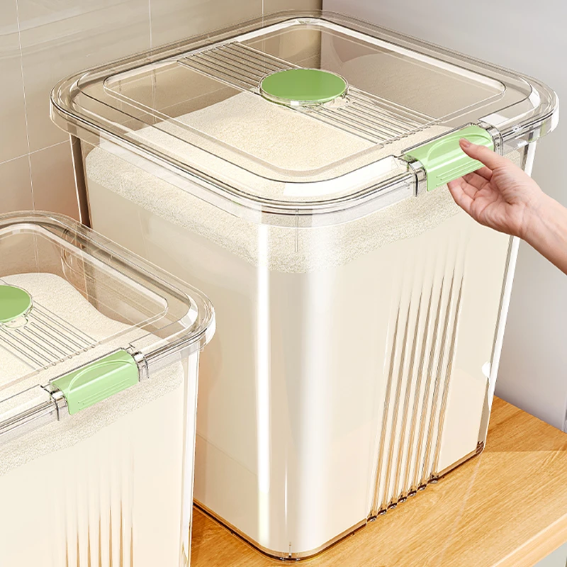 米桶家用防虫防潮密封食品级装米粮桶米缸大米收纳盒面粉储存罐