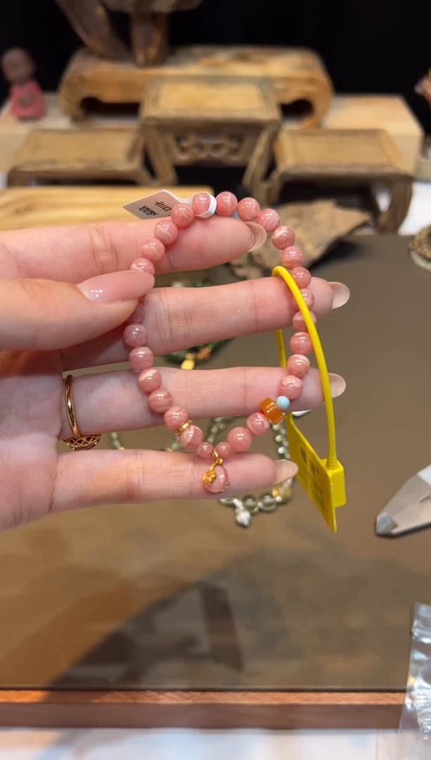 未镶嵌菱锰矿手饰手饰@@H4037