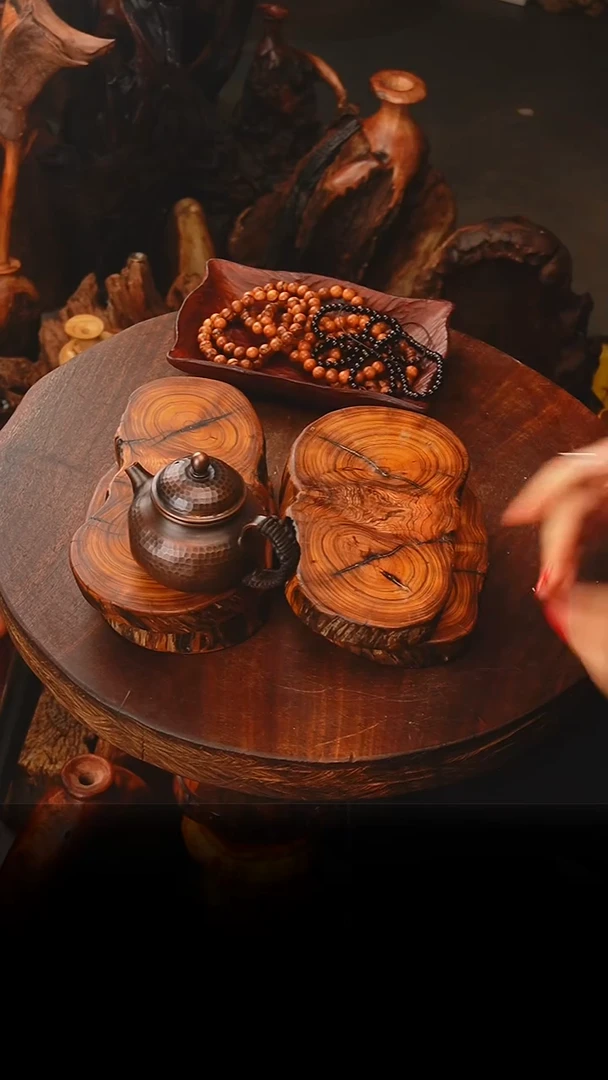 老叶木作作品鬼柳双胞