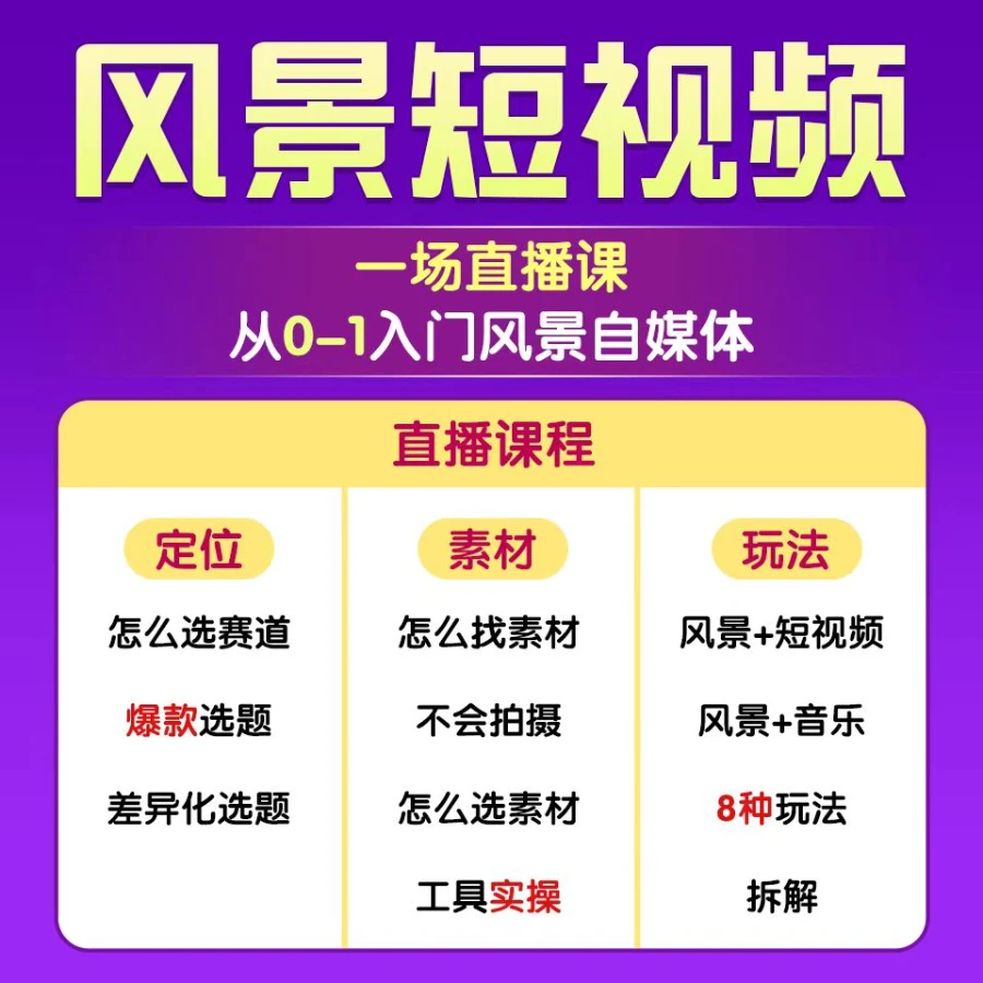 《果果》风景音乐全赛道流量思路训练营课程-读书卡