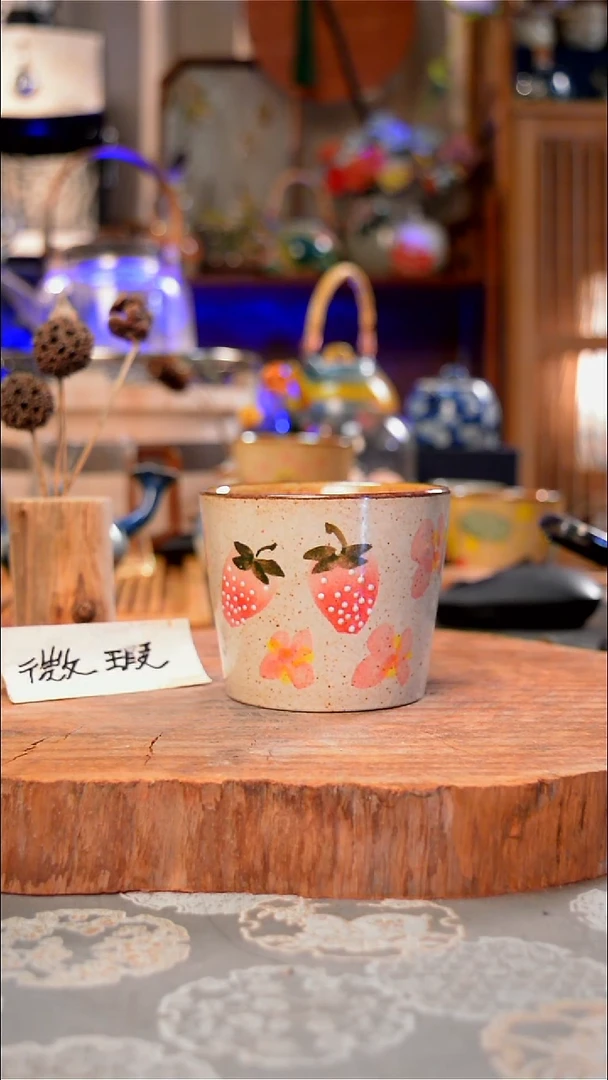 【闪购商品】摆件草莓手工手绘手工手绘