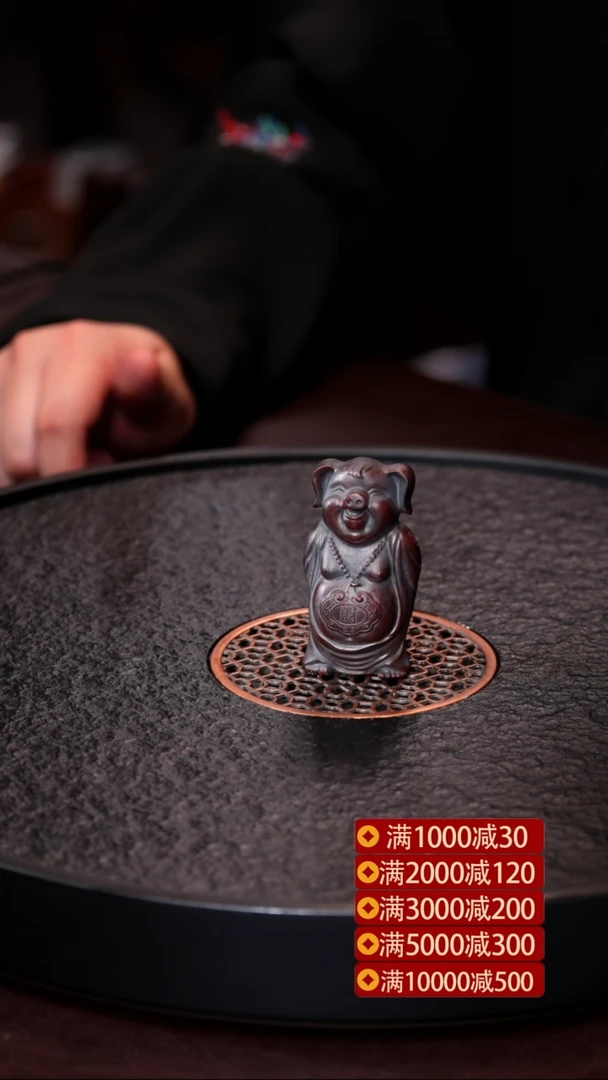 紫砂茶宠月旦评·紫砂猪茶宠