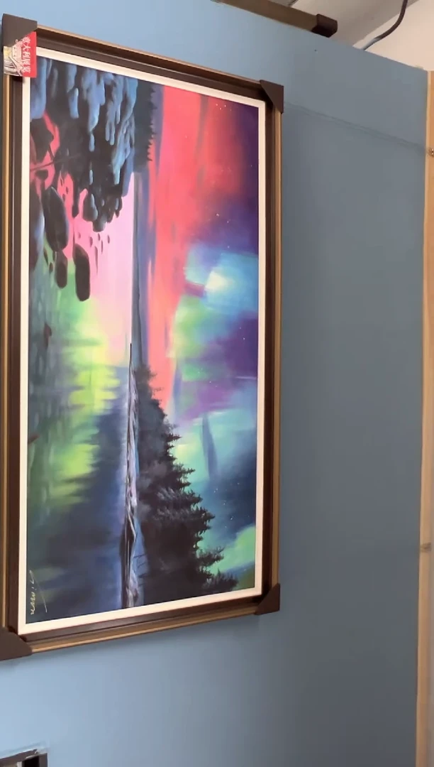 【闪购商品】绘画陶宗健-75*140-极光油画