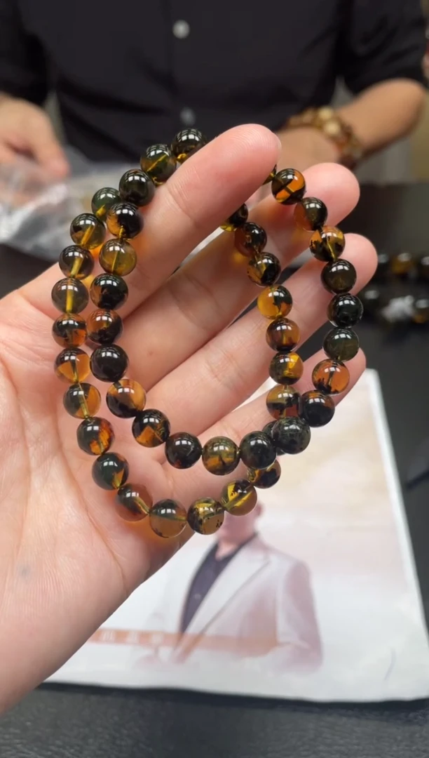 【闪购商品】琥珀手串未镶嵌-23HDJT0126529多样性发其一