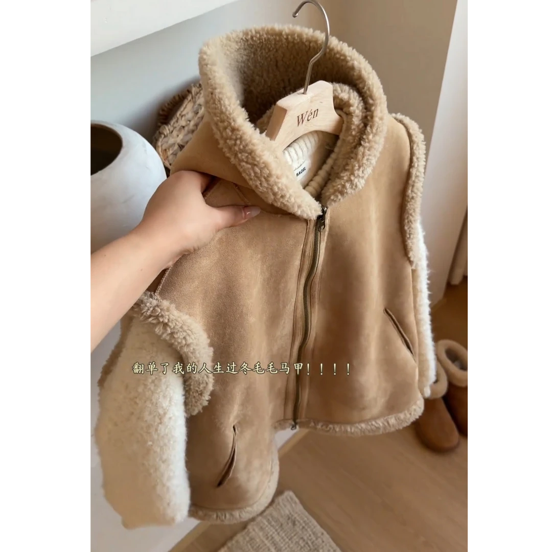 超火一整套2025秋冬新款时尚百搭气质减龄毛衣马甲两件套