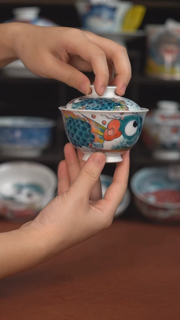 老师作品二才盖碗   （宠粉福利 ）