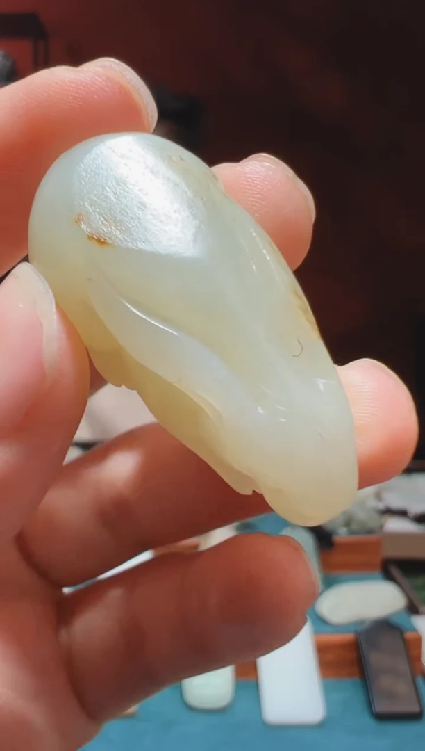 【闪购商品】和田玉吊坠(不含链)未镶嵌1