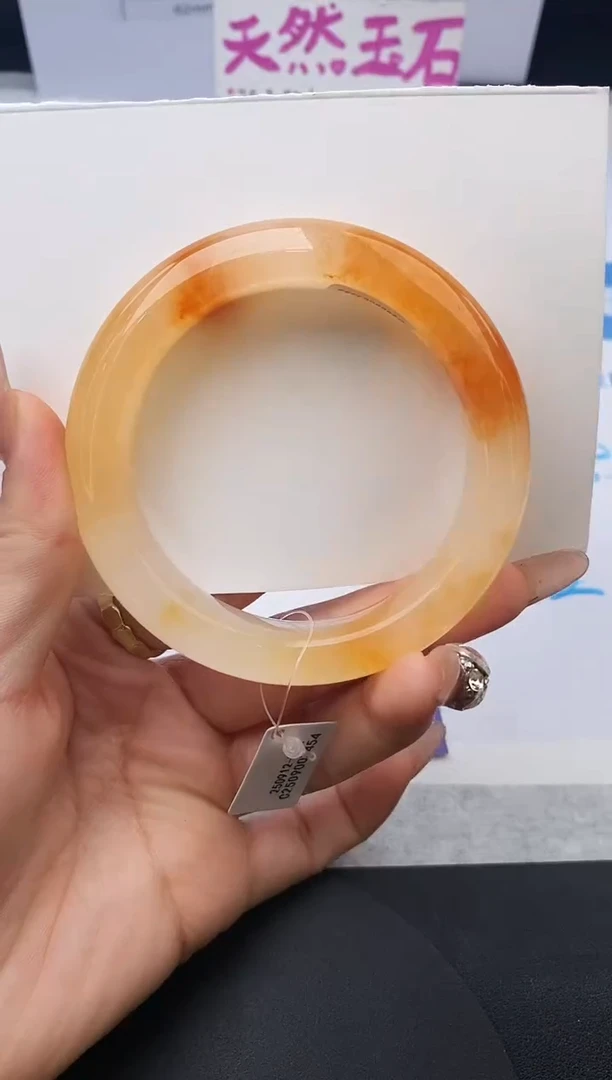 未镶嵌手镯石英质玉w63-HHB58+
