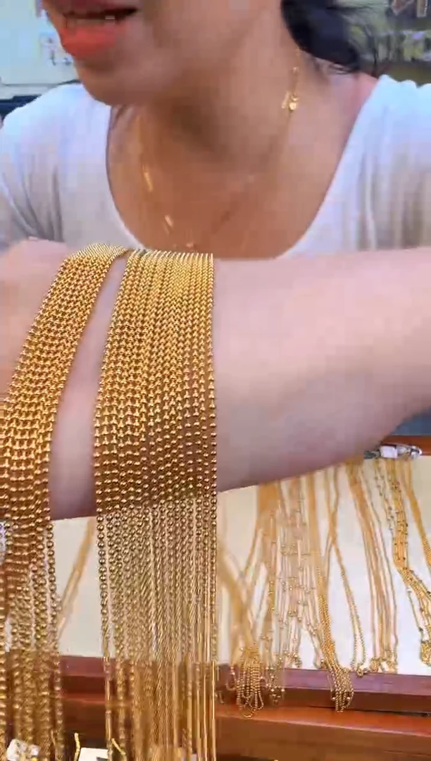 45cm1.3mm固定不可调节光面珠珠链1.8g（多样性发货）