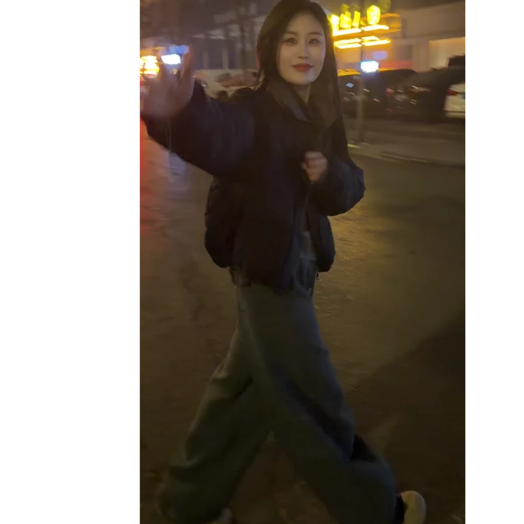 撞色短款外套 A 68066