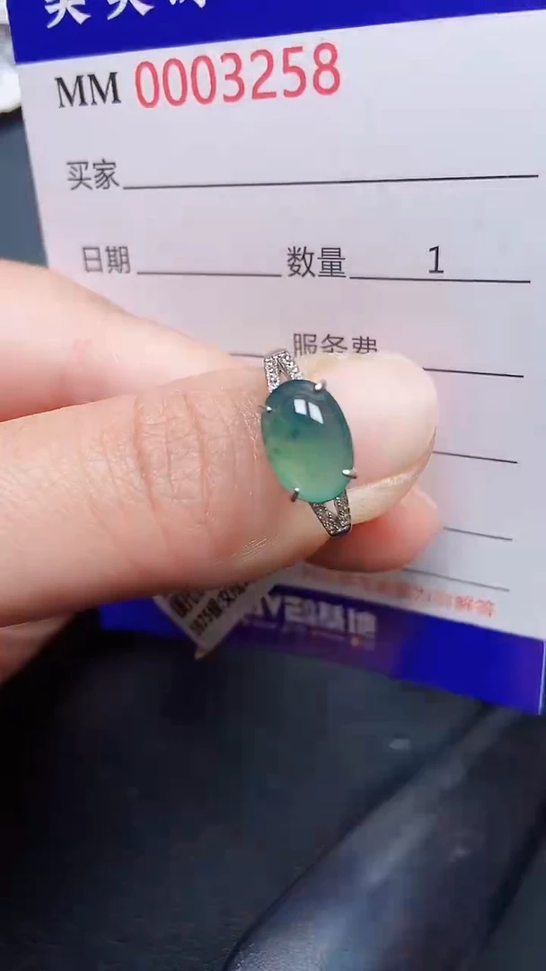 颈饰银S925镶嵌翡翠3258