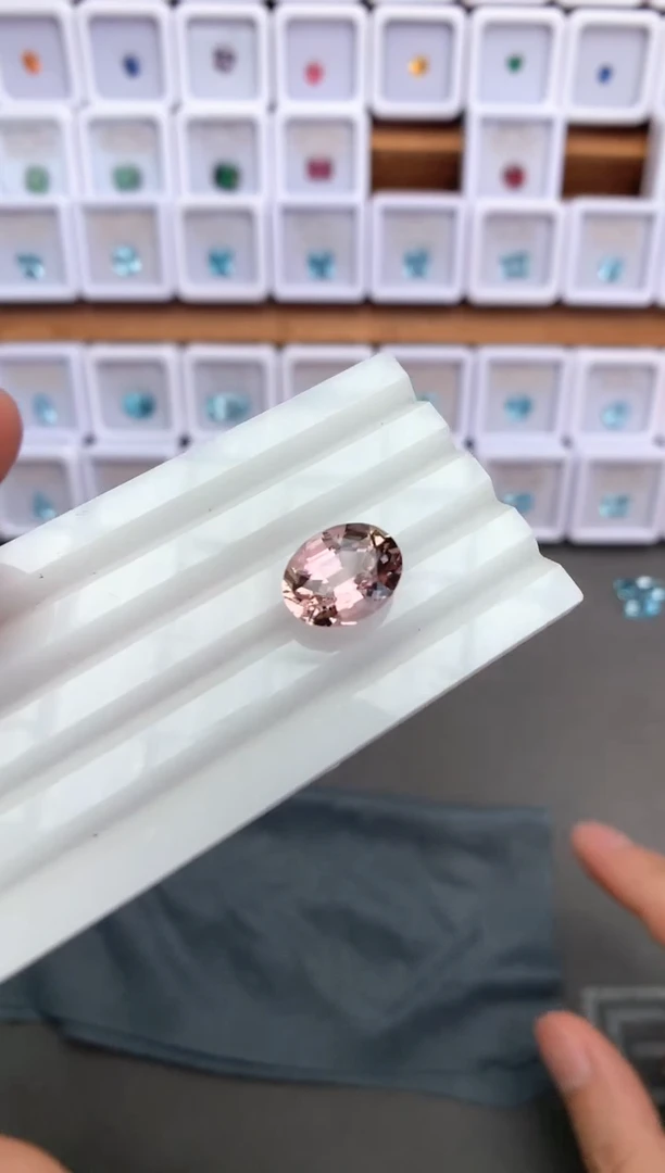 未镶嵌裸石定制碧玺4.66ct 06067